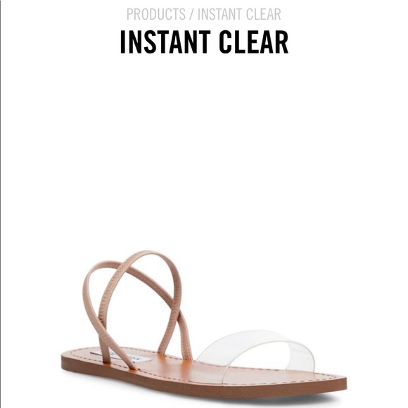 clear sandals size 10